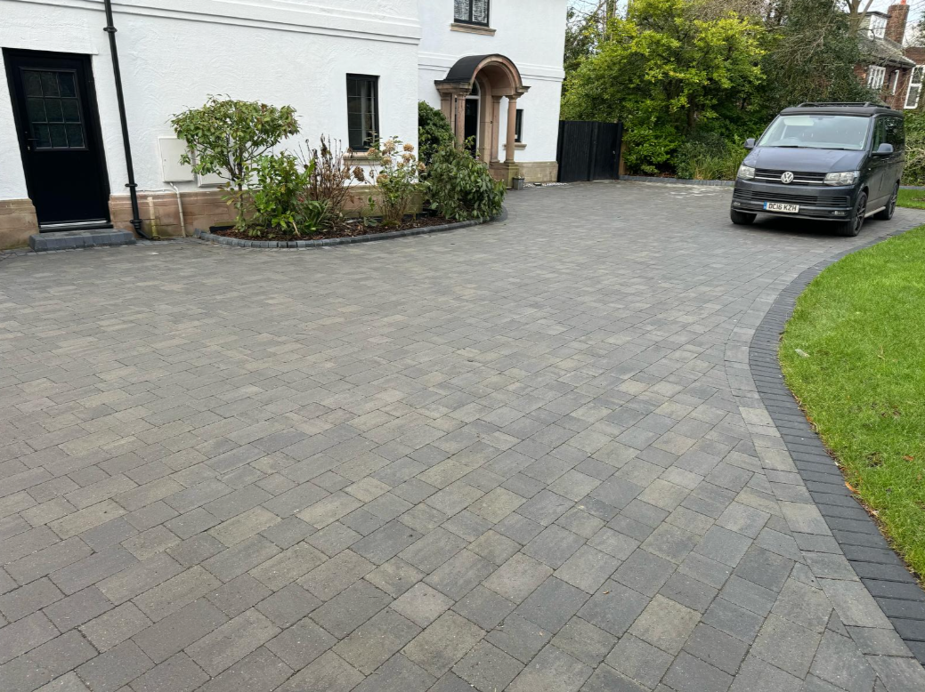 MD Driveways Ltd completed driveway and landscaping project 8